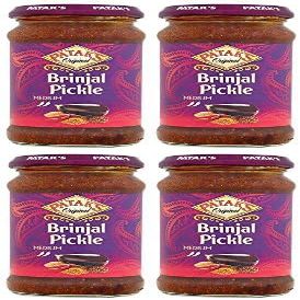 (4 PACK) - Pataks - Brinjal Pickle | 312g | 4 PACK BUNDLE