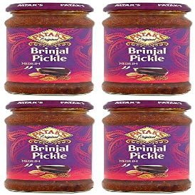 (4 PACK) - Pataks - Brinjal Pickle | 312g | 4 PACK BUNDLE