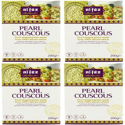 (4 Pack) - Al Fez - Pearl Couscous | 200g | 4 Pack Bundle
