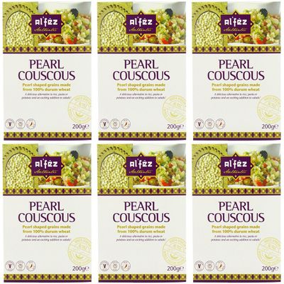 (6 Pack) - Al Fez - Pearl Couscous | 200g | 6 Pack Bundle