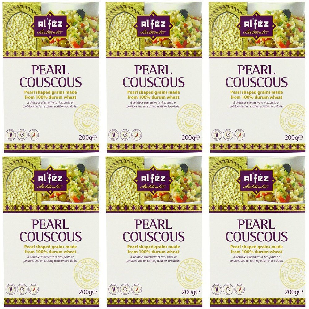 (6 Pack) - Al Fez - Pearl Couscous | 200g | 6 Pack Bundle