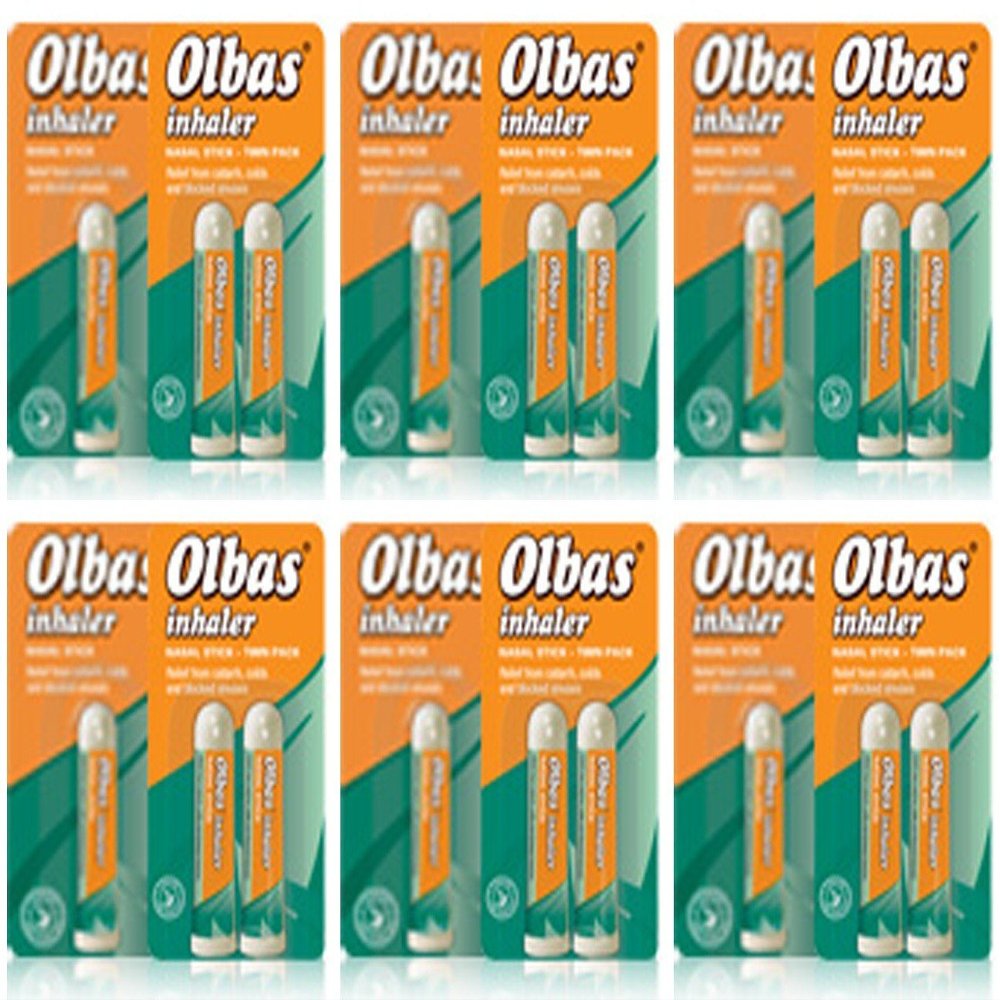 (6 Pack) - Olbas - Olbas Inhaler Twin Pack | 2 x 695pack | 6 Pack Bundle