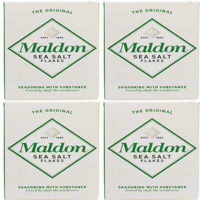 (4 Pack) - Maldon Salt - Sea Salt MAL-MAL125 | 125g | 4 Pack Bundle