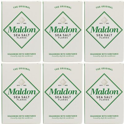 (6 Pack) - Maldon Salt - Sea Salt MAL-MAL125 | 125g | 6 Pack Bundle