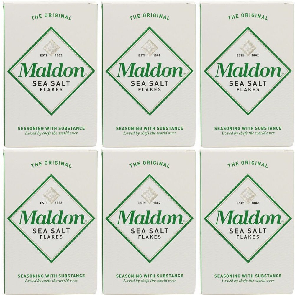 (6 Pack) - Maldon Salt - Sea Salt MAL-MAL125 | 125g | 6 Pack Bundle