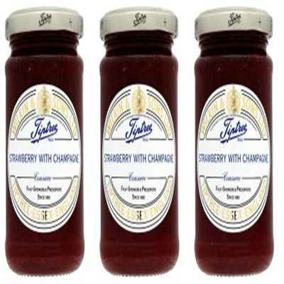 (3 Pack) - Tiptree - Strawberry with Champagne | 340g | 3 Pack Bundle