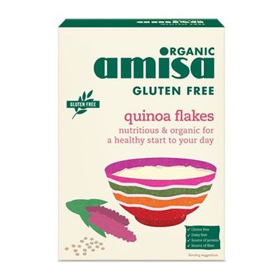 (3 PACK) - Amisa - Oranic GF Quinoa Flakes | 400g | 3 PACK BUNDLE