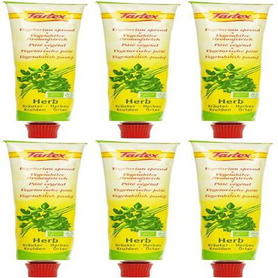 (6 Pack) - Tartex - Yeast Pate with Herbs | 200g | 6 Pack Bundle