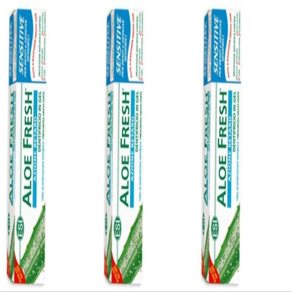 (3 Pack) - ESI - Aloe Fresh Sensitive Toothpast | 100ml | 3 Pack Bundle