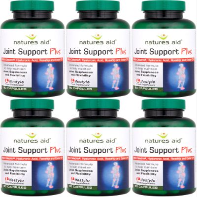 (6 Pack) - Natures Aid - Joint Support Plus | 90's | 6 Pack Bundle