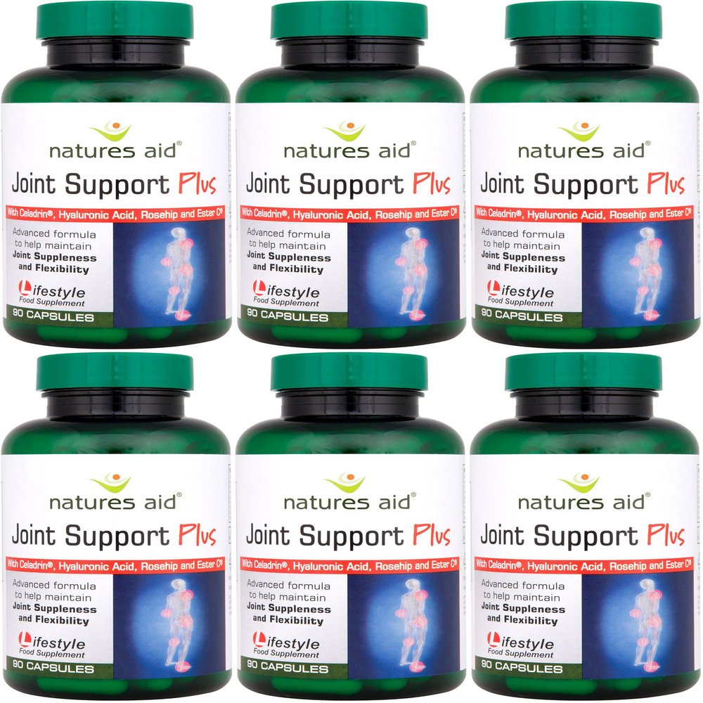(6 Pack) - Natures Aid - Joint Support Plus | 90's | 6 Pack Bundle