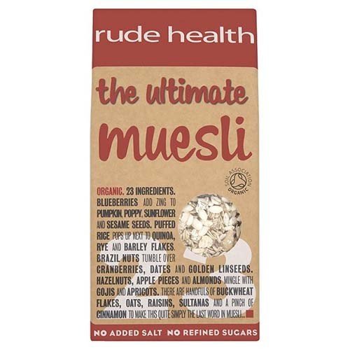 (4 PACK) - Rude Health - The Ultimate Muesli Org | 500g | 4 PACK BUNDLE