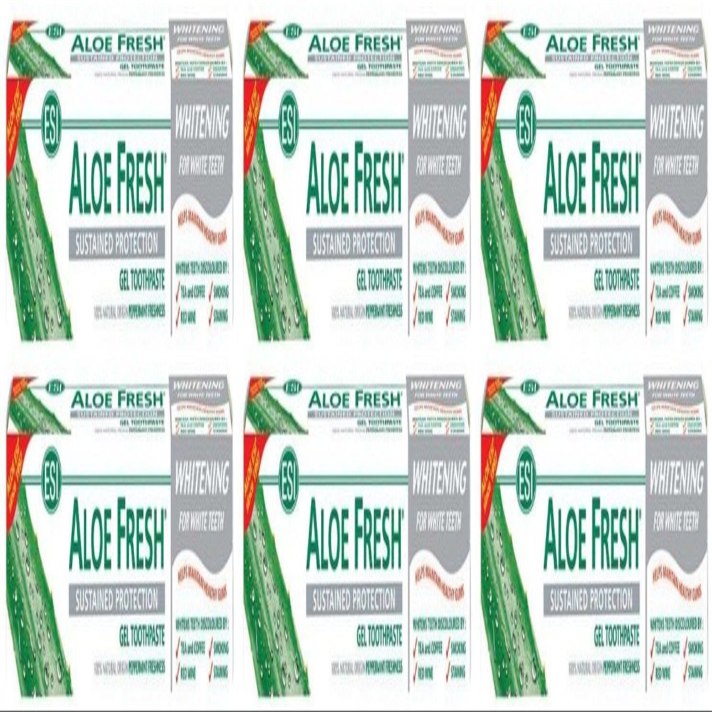 (6 Pack) - ESI - Smile Whitening Toothpaste | 100ml | 6 Pack Bundle