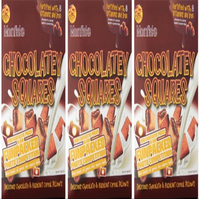 (3 Pack) - Mornflake - Chocolatey Squares | 375g | 3 Pack Bundle