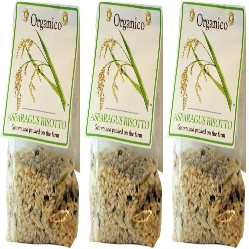 (3 PACK) - Organico - Org Asparagus Risotto | 250g | 3 PACK BUNDLE