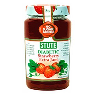 (4 PACK) - Stute - Diabetic Strawberry Jam | 430g | 4 PACK BUNDLE