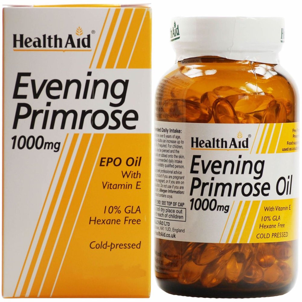 (3 Pack) - HealthAid - Evening Primrose Oil 1000mg | 120's | 3 Pack Bundle