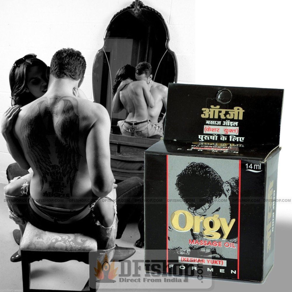 Orgy Pure Herbal Penile Massage OIL Delay Climax Long Hard Full Satisfaction