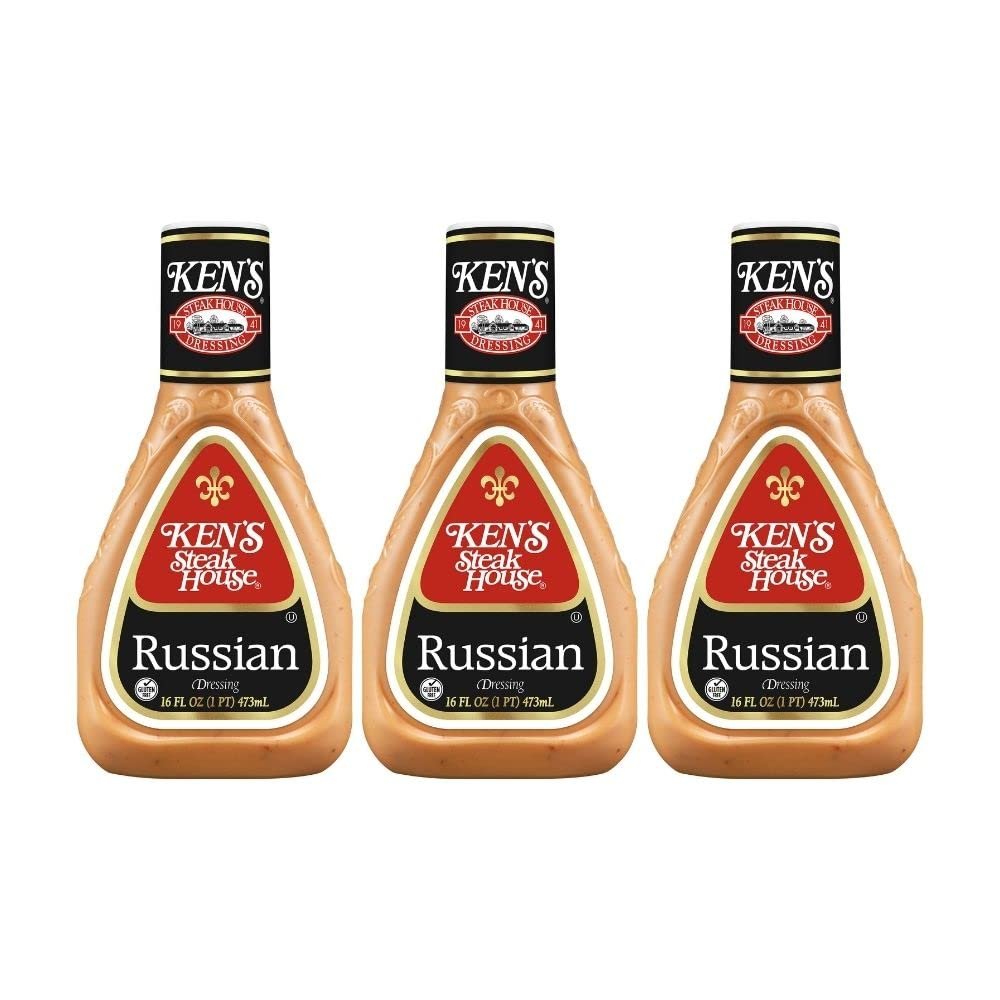 Ken's Steak House Russian Dressing (16 Ounce, Pack of 3)