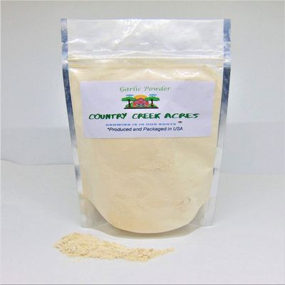 4 oz Garlic Powder - Dehydrated Garlic used in cooking for flavor enhancement. - Country Creek LLC