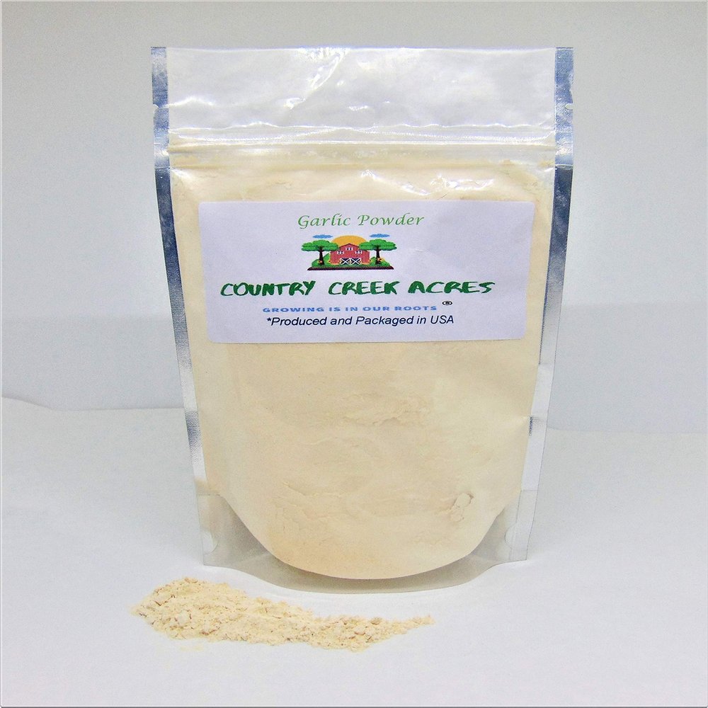 4 oz Garlic Powder - Dehydrated Garlic used in cooking for flavor enhancement. - Country Creek LLC