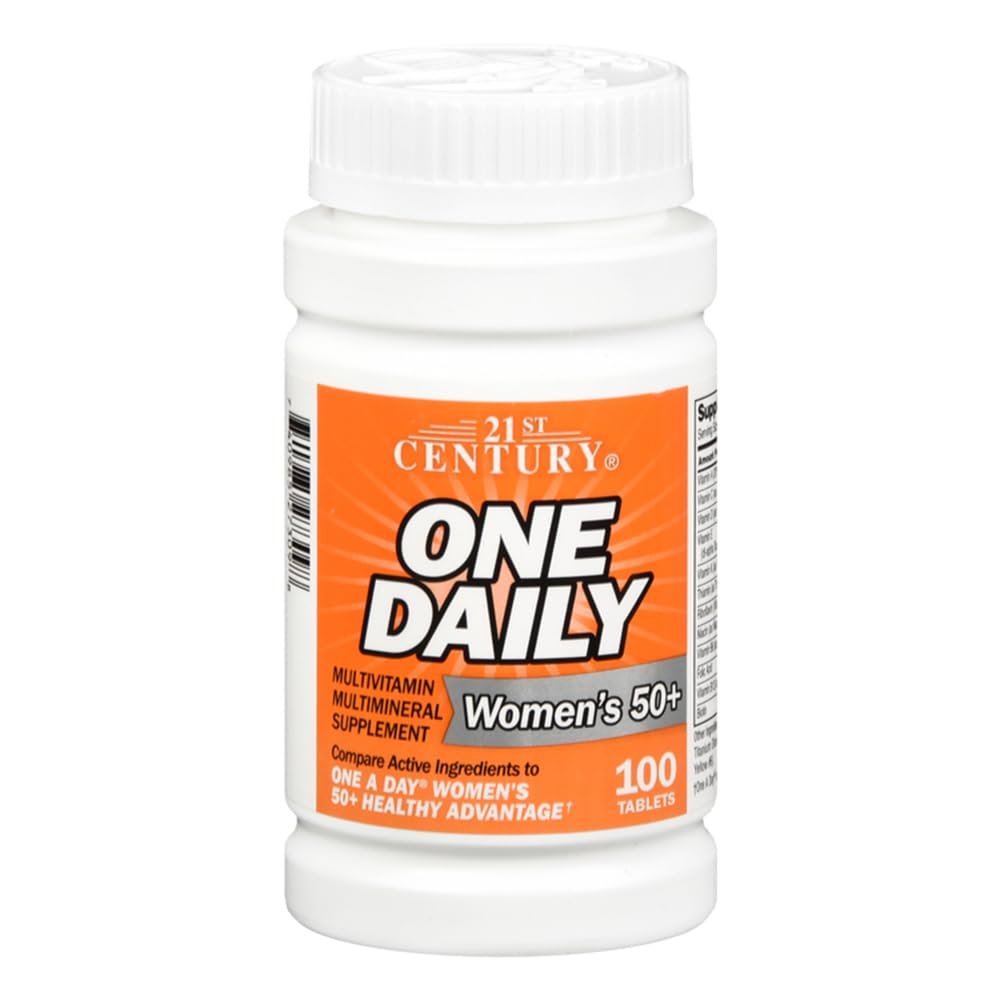 21st Century One Daily Women's 50+ 100 Tabs