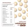 M&MS WORLD Cream Milk Chocolate Candy - 2lbs of Chocolate Candy Bulk in a Resealable Pack, For Weddings, Graduations, Birthday Party Favors, Desserts & More view 2