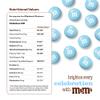 M&MS WORLD Light Blue Milk Chocolate Candy, 2 lbs Resealable Pack - Candy Bulk for Party Favors, Baby Showers, Easter, Birthday Decor, Birthday Treats, Weddings & More view 2
