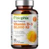 biophix Vitamin D-3 50000 IU 60 Tablets - High-Potency Supports Strong Bones Immune Health view 1