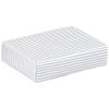 (Sasagawa) Taka Corporation 49-1139 Wrapping Paper, Striped Pattern, Silver Line, Semi-Annual Size, 50 Sheets view 2