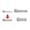 Taka Stamp Ribbon 50-7201 Grand Metal, Width 0.4 inches (9 mm) x 65.6 ft (20 m) Roll, Silver view 2