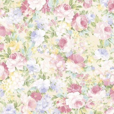 (Sasagawa) Takajirushi 49-1507 Wrapping Paper, Floral Pattern, Paradise, Half Size, 50 Sheets