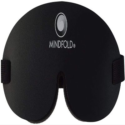 Bangerz Sunz Mindfold Relaxation and Blackout Sleeping Mask, Total Darkness with Your Eyes Open.