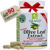 Island Nutrition, Olive Leaf Extract Capsules  25% Oleuropein (40% Total Polyphenols), Plus 20% Hydroxytyrosol Complex  100% Grown & Extracted in Spain (90 Capsules) view 1