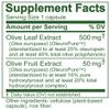 Island Nutrition, Olive Leaf Extract Capsules  25% Oleuropein (40% Total Polyphenols), Plus 20% Hydroxytyrosol Complex  100% Grown & Extracted in Spain (90 Capsules) view 3
