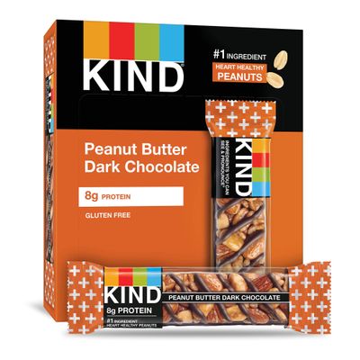 KIND Bars, Peanut Butter Dark Chocolate, Gluten Free,1.4 Ounce,12 Count