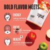 Zest Cinnamon Apple Spice Energy Tea  High Caffeine Black Tea Bags for Focus, Clarity & Morning Energy  Natural Non-GMO Caffeinated Breakfast Tea  Cozy Fall Focus Tea with 150mg Caf  20Ct Pack view 4