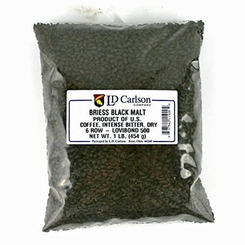 Briess 2-Row Black Malt 500L - 1 lb
