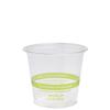 100% Compostable Cups by World Centric, Made from Ingeo PLA, for Cold Drinks, Clear, 6 oz (Pack of 2000) view 1