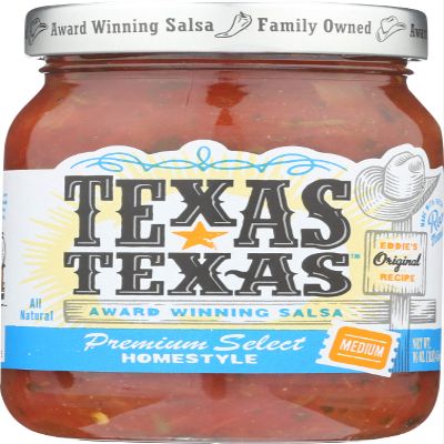 Texas Texas, Salsa Medium, 16 Ounce