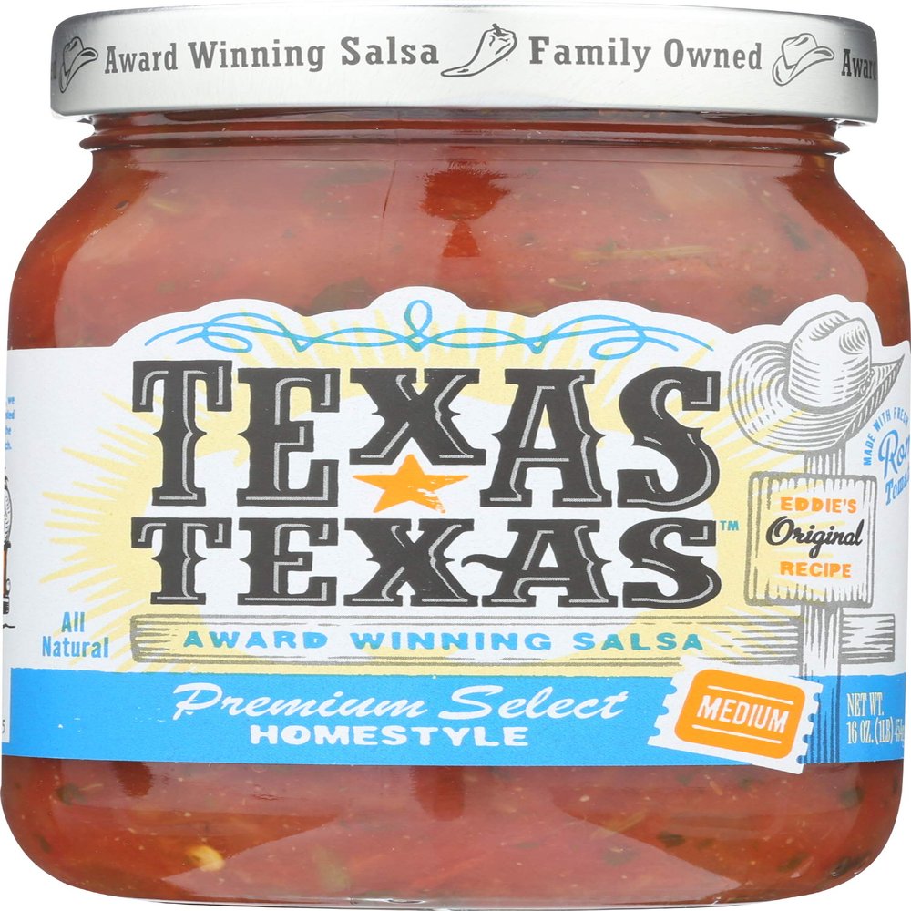 Texas Texas, Salsa Medium, 16 Ounce