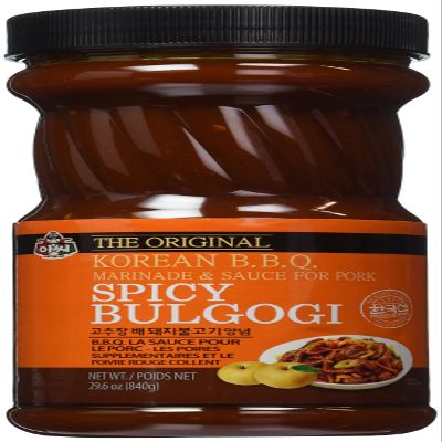 assi Korean Hot B.B.Q Sauce for Pork, 32 Ounce