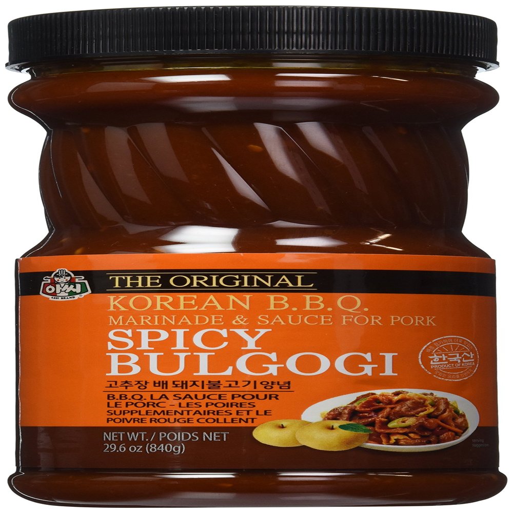 assi Korean Hot B.B.Q Sauce for Pork, 32 Ounce