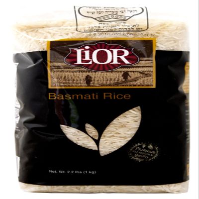 Lior All Natural Basmati Rice, 35.3 Ounce (Pack of 12)