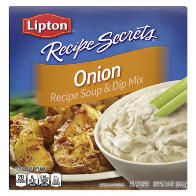 Lipton Soup Recipe Secrets Soup and Dip Mix For a Delicious Meal Onion Great With Your Favorite Recipes, 2 Oz