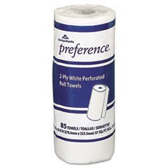(6 Pack Value Bundle) GPC27385 Perforated Paper Towel Roll, 8-7/8 x 11, White