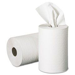 (6 Pack Value Bundle) GPC28706 Nonperforated Paper Towel Rolls, 7-7/8 x 350', White