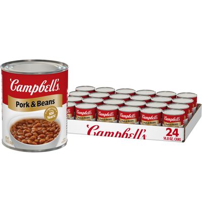 Campbell's Pork and Beans, 14.8 Oz Can (Case of 24)