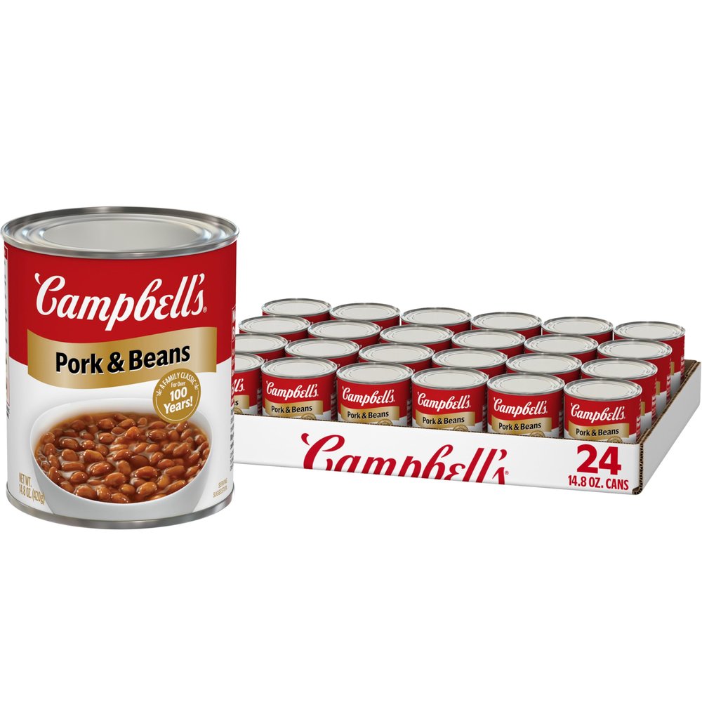 Campbell's Pork and Beans, 14.8 Oz Can (Case of 24)