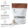 FIRST ENDURANCE Ultragen Workout Recovery Drink Powder, Protein Mix, Boosts Energy, Accelerates Recovery | Chocolate, 15 Servings view 2